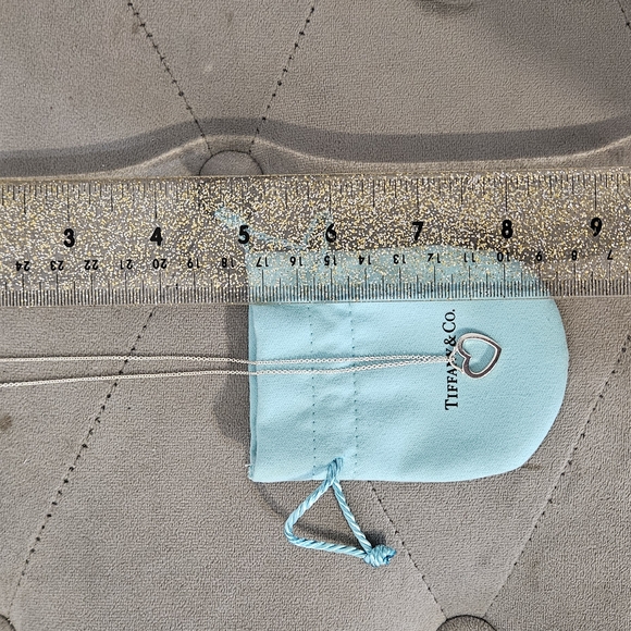 Tiffany & Co. Silver Heart Necklace - Picture 4 of 4